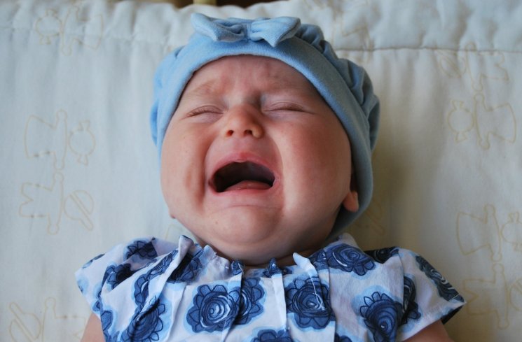 Ilustrasi bayi menangis (pixabay)
